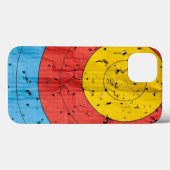 Boogschijf close-up met veel pijlgaten Case-Mate iPhone case (Achterkant (horizontaal))