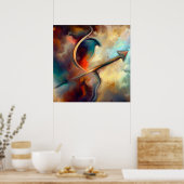 Boogschutter 10 poster (Keuken)