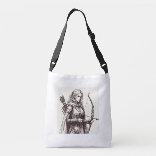Boogschutter 6 crossbody tas (Achterkant)