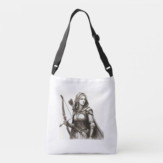 Boogschutter 6 crossbody tas (Achterkant)