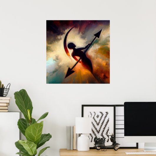 Boogschutter 9 poster (Thuiskantoor)