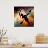 Boogschutter 9 poster (Keuken)