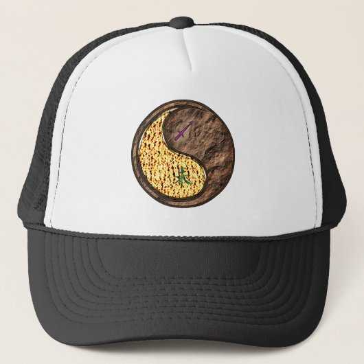 Boogschutter & Aard Geit Trucker Pet (Voorkant)