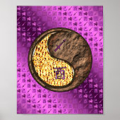 Boogschutter & Aarde Haan Poster (Voorkant)