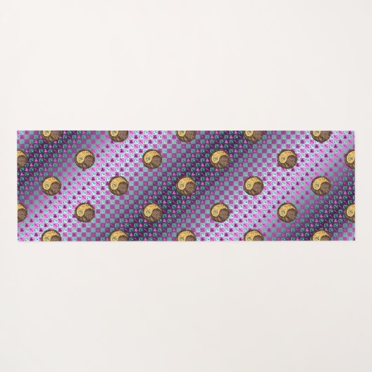 Boogschutter & Aarde Slang Yogamat (Achterkant (horizontaal))