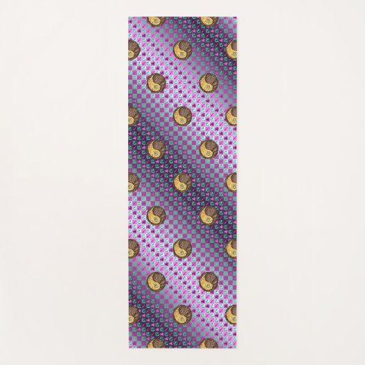 Boogschutter & Aarde Slang Yogamat (Voorkant)