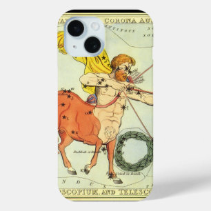 Boogschutter, Antieke Sterrenbeelden Urania's Spie iPhone 15 Case