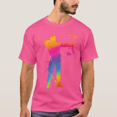 Boogschutter Arm Beschermers Splash Boogschutter J T-shirt (Voorkant)