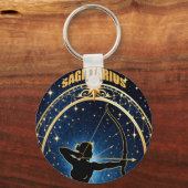Boogschutter astrologie teken sleutelhanger (Voorkant)