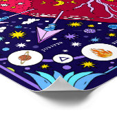 Boogschutter: "Avontuurlijke Geest" Dierenriem Poster (Hoek)