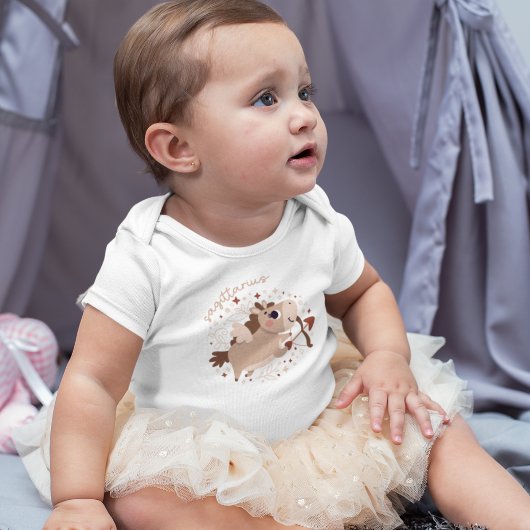 Boogschutter Baby: "Archer's Starry Adventure" Romper