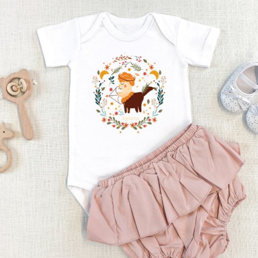 Boogschutter Baby - Avontuurlijk boogvormig sterre Romper