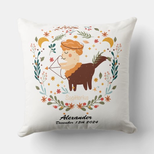 Boogschutter Baby – Kwekerij Kussen (Achterkant)