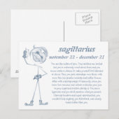 Boogschutter [ - BitchScope - ] Briefkaart (Voorkant / Achterkant)