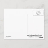 Boogschutter [ - BitchScope - ] Briefkaart (Achterkant)