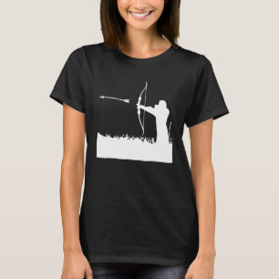 Boogschutter Boog Pijl Zwart T-shirt