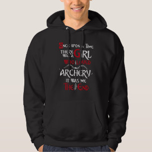 Boogschutter Boog Vintage Eens Op Een Tijdstip Daa Hoodie