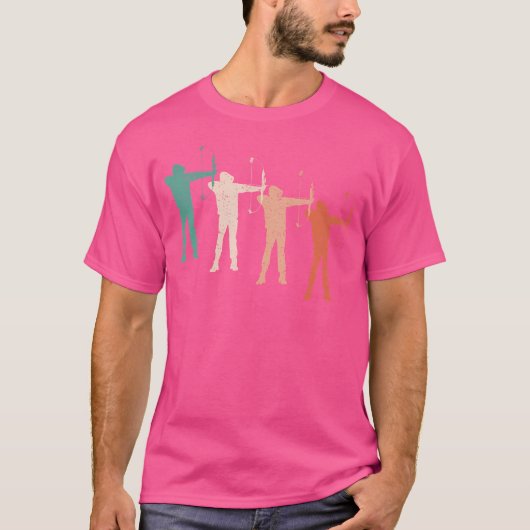 Boogschutter Boogschieten Boog En Pijl Schieten T-shirt (Voorkant)