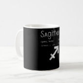 Boogschutter Boogschutter Symbool Astrologie Verja Koffiemok (Voorkant links)