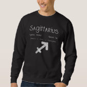 Boogschutter Boogschutter Symbool Astrologie Verja Trui (Voorkant)
