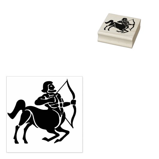 Boogschutter boogschutter Zodiac Art stempel (Gestempeld)
