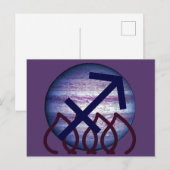 Boogschutter Briefkaart (Voorkant / Achterkant)