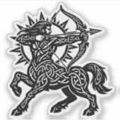 Boogschutter Centaur Boogschieter — Mythische Dier Sticker (Voorkant)