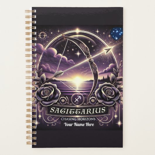 Boogschutter "Chasing Horizons" Planner (Voorkant)