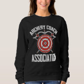 Boogschutter Coach Vereniging Boogschutter Bowman Trui (Voorkant)