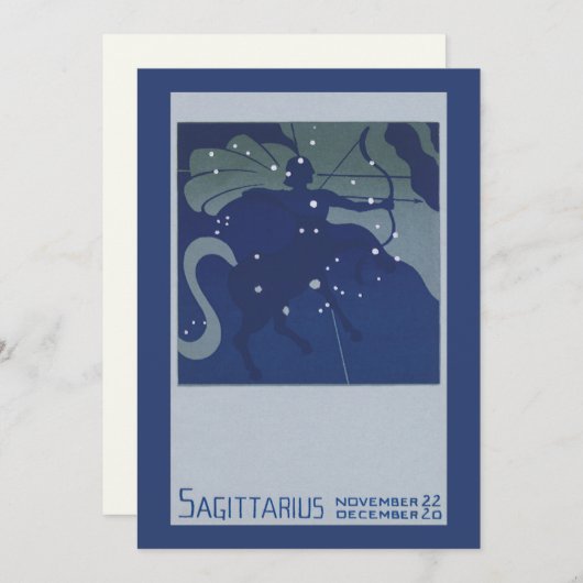 Boogschutter Constellatie  Zodiac Astrologie (Voorkant / Achterkant)