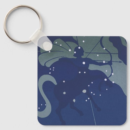 Boogschutter Constellatie  Zodiac Astrologie Sleutelhanger (Voorkant)