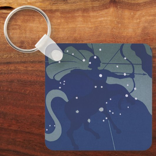 Boogschutter Constellatie  Zodiac Astrologie Sleutelhanger (Voorkant)