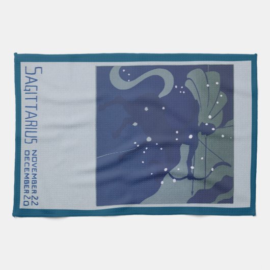 Boogschutter Constellatie  Zodiac Astrologie Theedoek (Horizontaal)