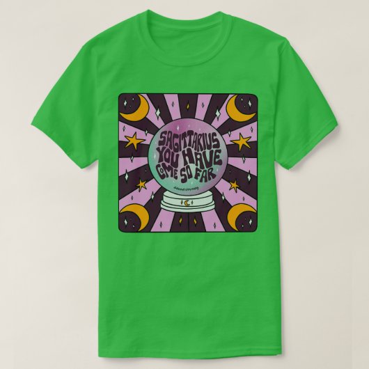 Boogschutter Crystal Ball T-shirt (Design voorkant)