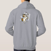Boogschutter De Archer astrologie zip hoodie (Achterkant)