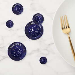 Boogschutter de boogschutter Zodiac Design Table Confetti