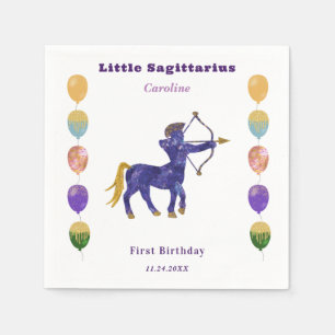 Boogschutter Dierenriem 1e Verjaardag Ballonnen Ar Servet