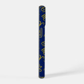 Boogschutter Dierenriem+Astrologie Symbolen Ptn Gl iPhone 15 Case (Rechterkant)
