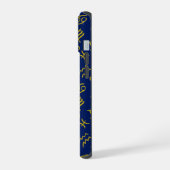 Boogschutter Dierenriem+Astrologie Symbolen Ptn Gl iPhone 15 Case (Linkerkant)