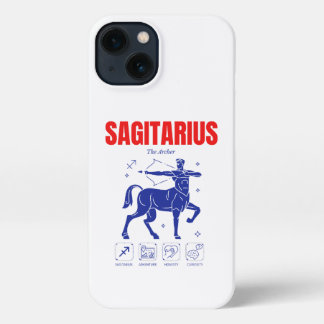 Boogschutter Dierenriem Boogschutter Astrologie Li iPhone 13 Hoesje