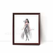 Boogschutter, dierenriem, mode schets, poster