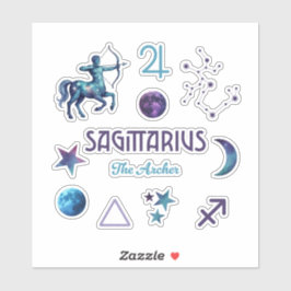 Boogschutter Dierenriem Sticker Collectie