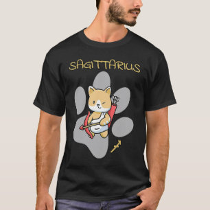 Boogschutter Dierenriemteken Kat Astrologie Kitten T-shirt