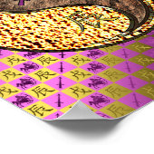 Boogschutter en aarde draak poster (Hoek)