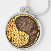 Boogschutter en aarde draak sleutelhanger (Voorkant)