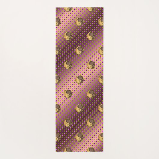 Boogschutter en aarde draak yogamat (Achterkant)