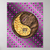 Boogschutter en aarde konijn poster (Voorkant)