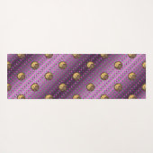 Boogschutter en aarde konijn yogamat (Achterkant (horizontaal))