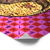 Boogschutter en aarde tijger poster (Hoek)