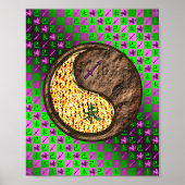 Boogschutter en aardgeit poster (Voorkant)